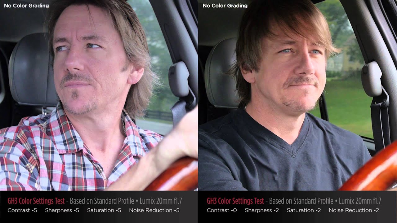 GH3 Color Test - YouTube