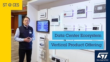 ST at CES 2024 — Data Center Ecosystem Vertical Product Offering