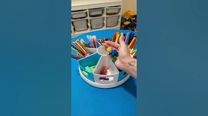 Everything is available in my Amazon Store, playroom section ☺️💙 #organize  #cleaningwithgabie