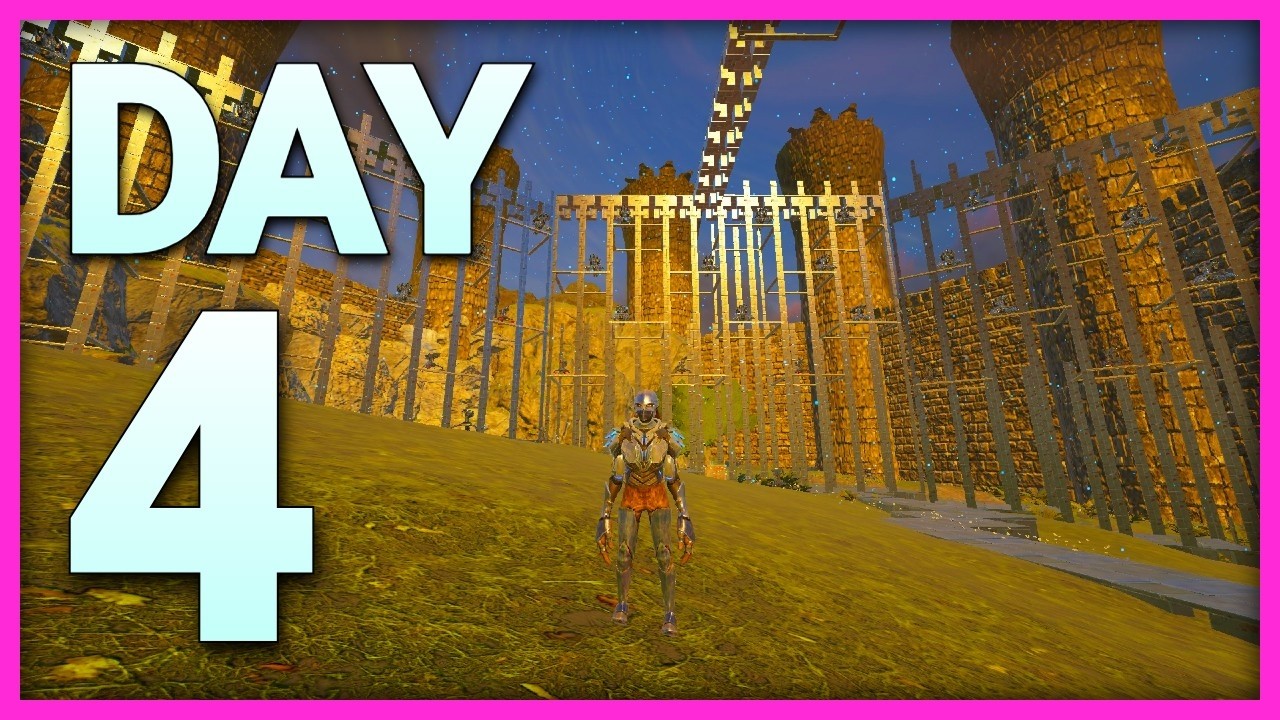 Defending My UNTOUCHABLE BASE Against My Neighbours | Solo INX 4Man Ark PVP