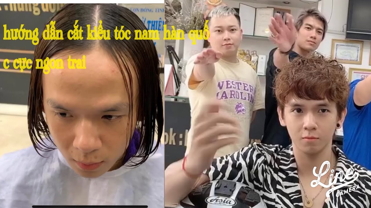 hướng dẫn cắt tóc nam hàn quốc , hùng đông tinh hảir | Những kiểu tóc nam dẫn đầu xu hướng