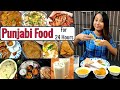 I only ate PUNJABI Food for 24 hours Food challenge !