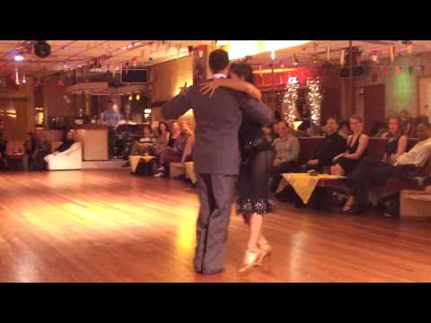 Samantha Dispari y Santiago Fina Bailan "Señores, yo soy del Centro"-Firulete-La Haya-Abril 2014