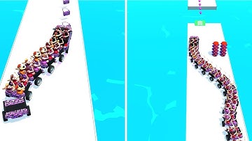 Assemble Run 3D All Levels Gameplay Android, iOS Lvl 21-22