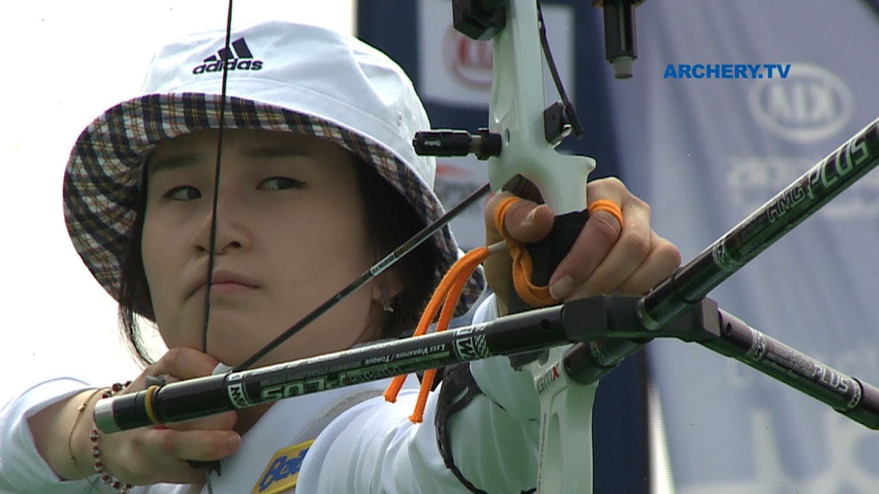Korea v India recurve women's team gold Shanghai 2012 Archery World