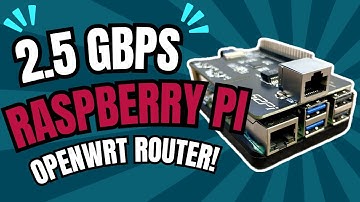 Een Raspberry Pi 5 OpenWRT-router met 2,5 Gbps LAN!
