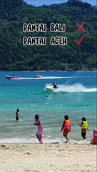 WARNING!!! Jet Ski Collides with Beach Barrier and Parked Jet Ski. #shorts #beach