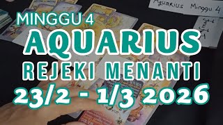 Download Lagu AQUARIUS 23 FEB- 1 MARET 2026 REJEKI MENANTI♒CINTA KARIR REJEKI.RAMALAN TAROT ZODIAK MINGGU INI.  MP3