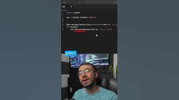 ربات تلگرام با پایتون در 80 ثانیه