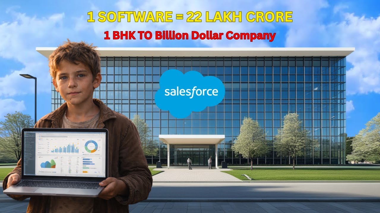 22 Lakh Crore की Company Sirf 1 Software Se ?” Salesforce Case Study Marc Benioff 