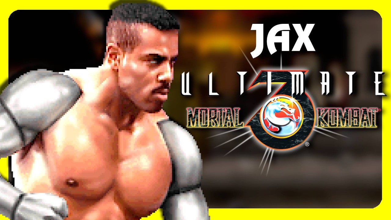 Ultimate Mortal Kombat 3 • Геймплей Jax【Аркада - 1995】4K 60ᶠᵖˢ ✓