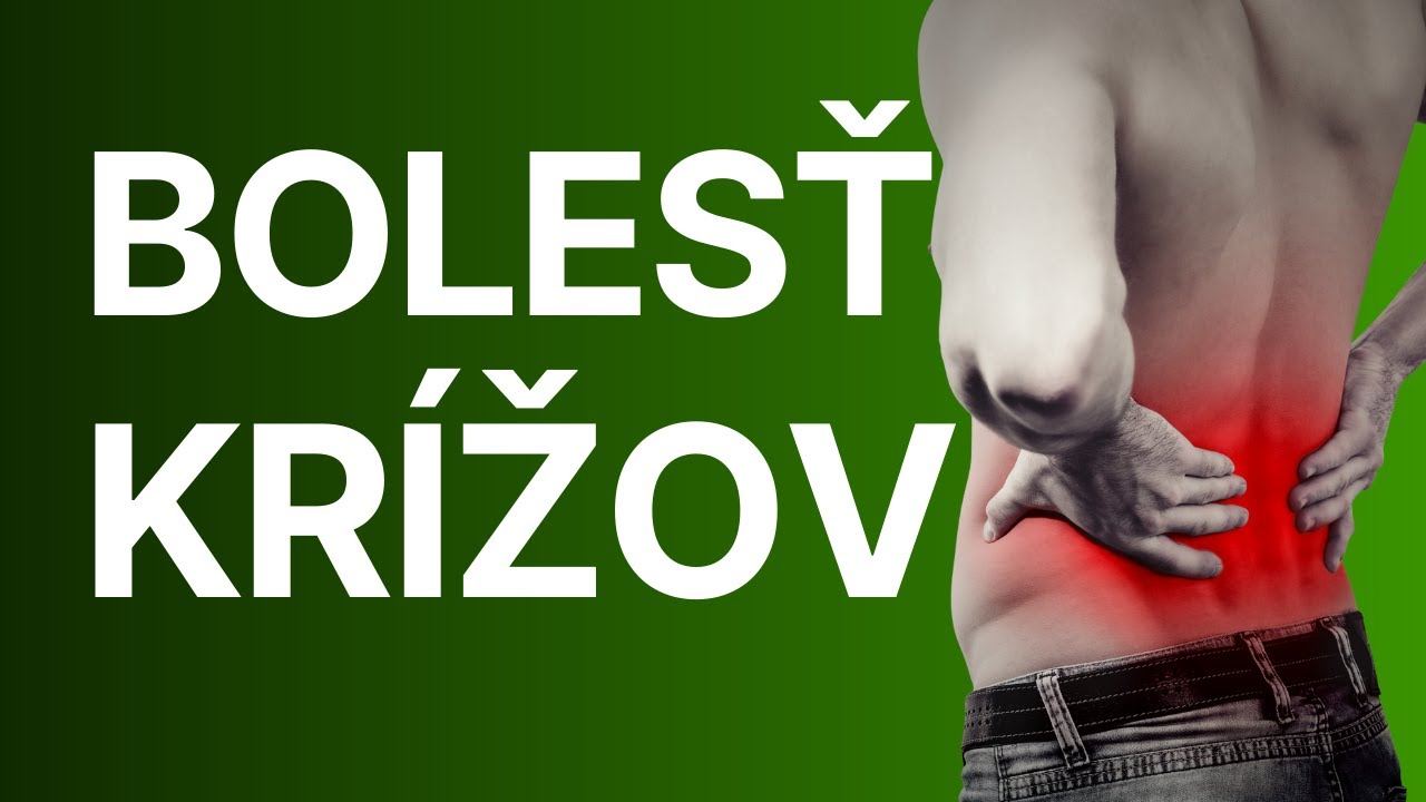 Bolesť krížov – Ako si pomôcť? Fyzioterapeut ukazuje cvičenia