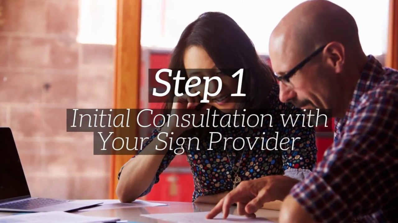 The Process of Making a New Outdoor Sign 720p