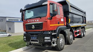 Самосвал Sitrak C7H 8x4 35 кубов. Краткий обзор и сравнение с самосвалом HOWO T5G 8x4.