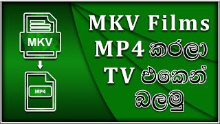 How to convert mkv files in to mp4 | mkv ෆිල්ම්ස් mp4 කරලා ටීවී එකෙන් බලමු | fox make screenshot 4