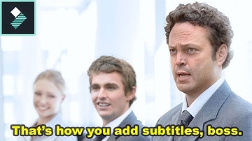How to ADD SUBTITLES to a Movie / YouTube Video
