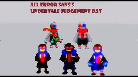 All Error Sans