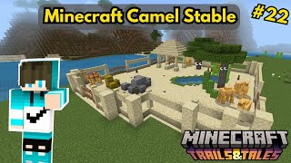 Building the Ultimate Camel Stable|SEASON 2|MINECRAFT GAMEPLAY#22