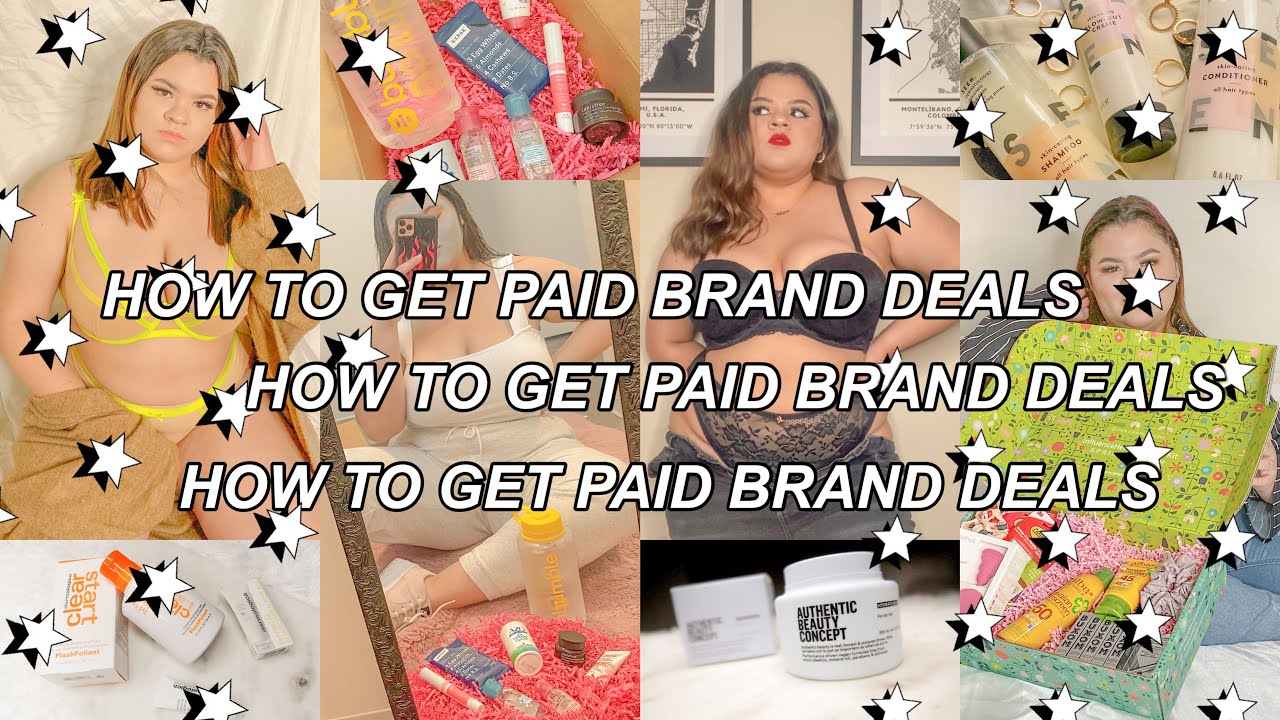 How to get PAID brand deals YouTube
