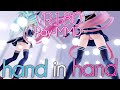 ［艦これMMD VR180］かわよコンビ★山風 江風［Hand in hand］