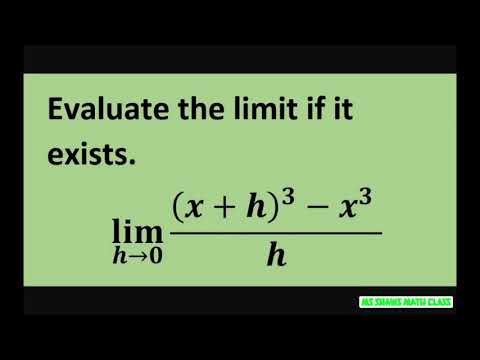 Evaluate the limit