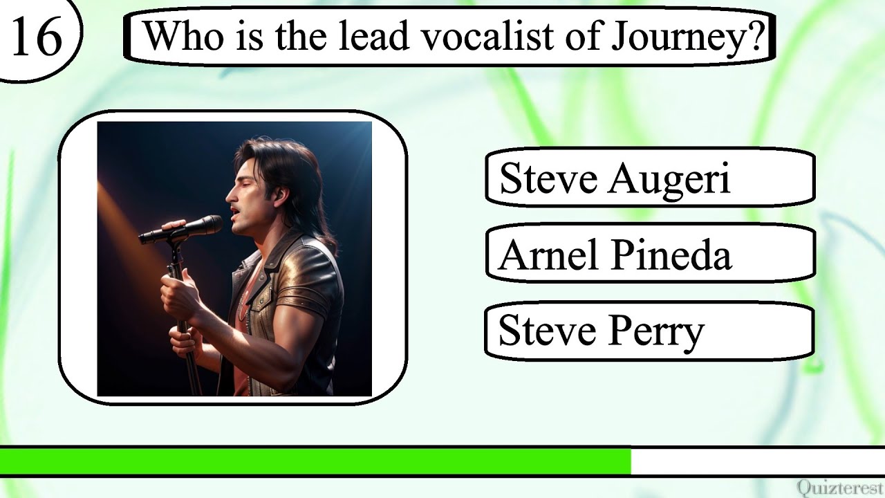 Think YOU Know Rock Music? Then Try to Ace This 20 Question Rock Music Trivia Quiz!