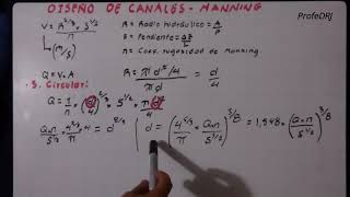 Channel Design with Manning's Equation – Channel Hydraulics