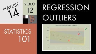 Statistics 101: Linear Regression, Outliers and Influential Observations