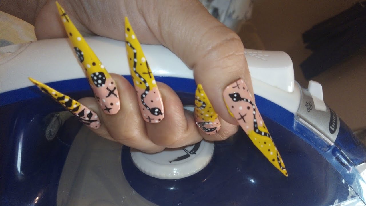 Iron Wearing Long Nails? 😂