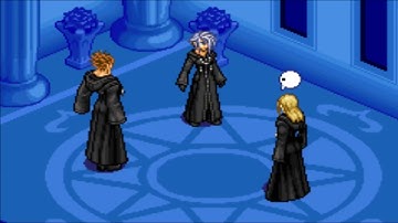 Kingdom Hearts Chain of Memories (GBA) Reverse/Rebirth Cutscene #8 Zexion and Lexaeus