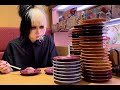 【大食い】スシローでひたすら寿司を食べるヴィジュアル系バンドマン