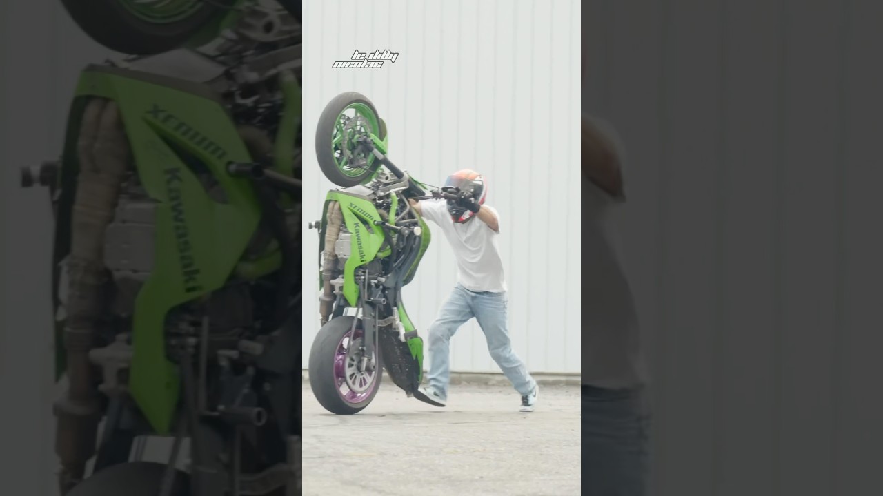 Quand j’ai l’idée de me mettre à courir derrière ma moto en 