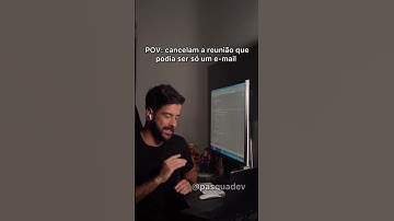 Uma das felicidades mais genuínas 😂😂 #dev #goviral #programacao #ti #trabalho #email #reuniao