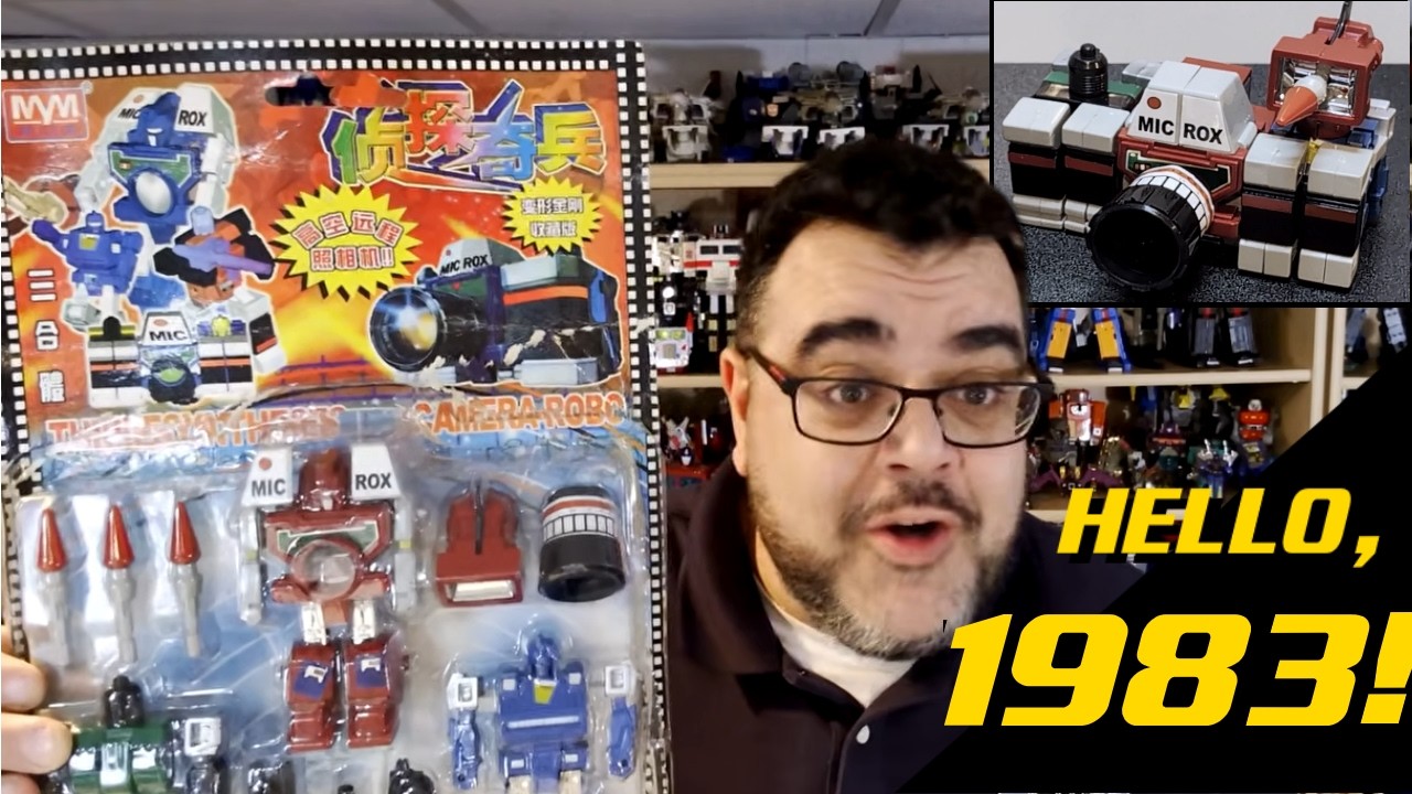 Beyond Transformers: The G1 Reflector / Microchange Camera Robot KO that thinks it's still 1983.