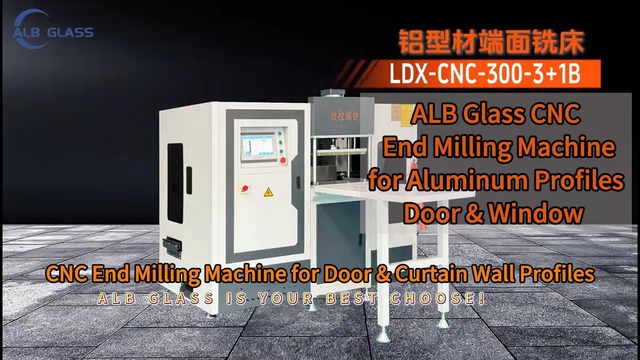 CNC End Milling Machine for Door & Curtain Wall Profiles For Aluminum Profiles