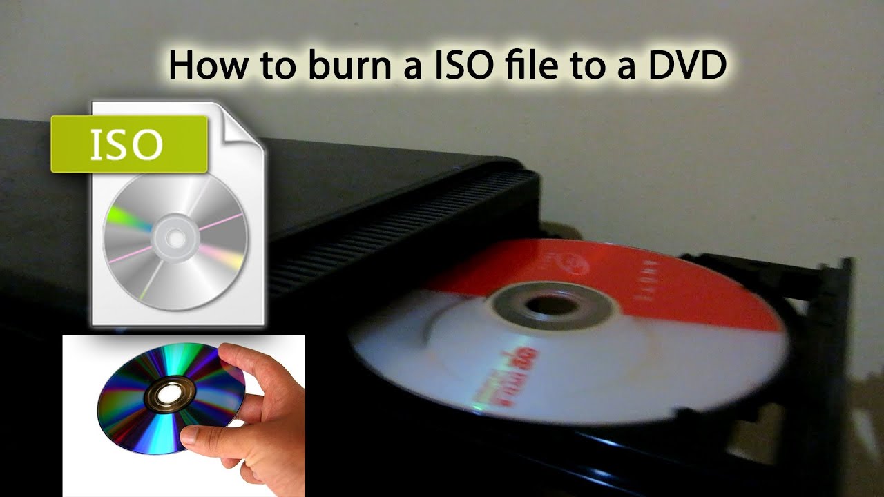 How to burn a ISO image file to a DVD 2014 YouTube