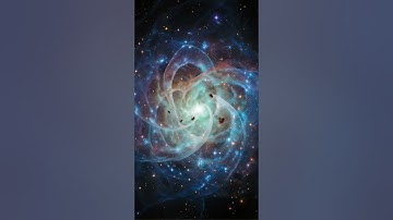 Transforming Rosette Nebula In Deep Outer Space In Action #space #spaceart #spacemusic