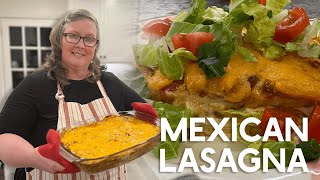 Mexican Lasagna: SouthoftheBorder Comfort Food