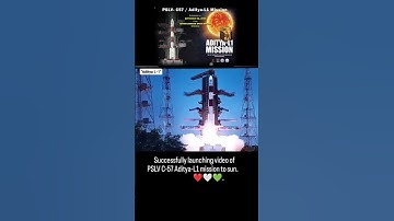 successfully launching video of PSLV C-57 Aditya-L1 mission to sun. ❤️🤍💚 Jai Hind Jai Bharat.#isro