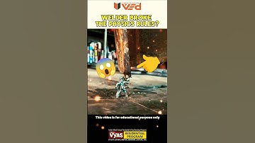 Welder broke the physics rules? #physics #shorts #science #shortsfeed