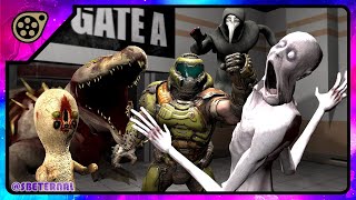 Doom Slayer vs SCP Foundation [part 1-3]