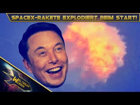 SpaceX-Rakete explodiert beim Start: Elon Musk ist begeistert ????