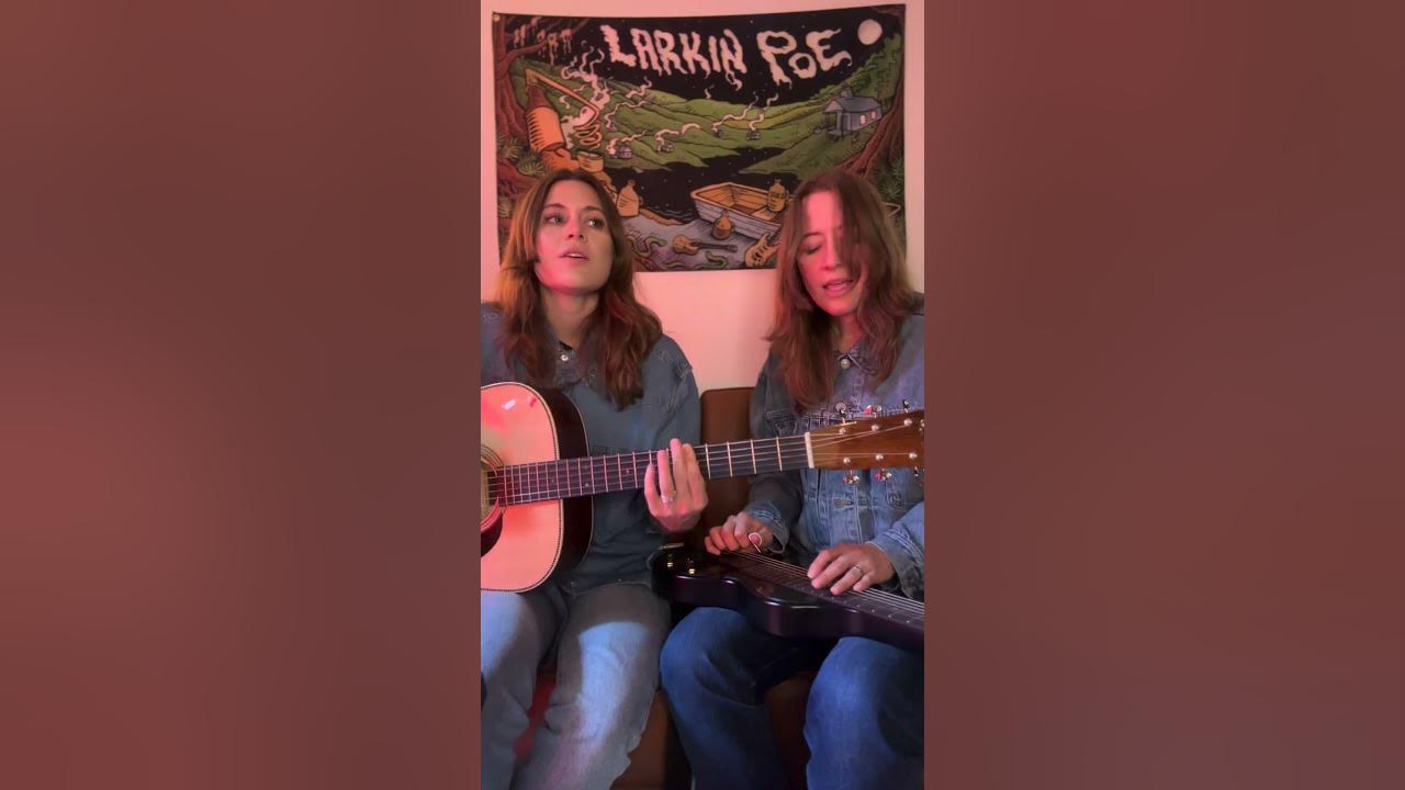 “Bluephoria” but make it #acoustic 💙💙 #acousticguitar #slideguitar #larkinpoe