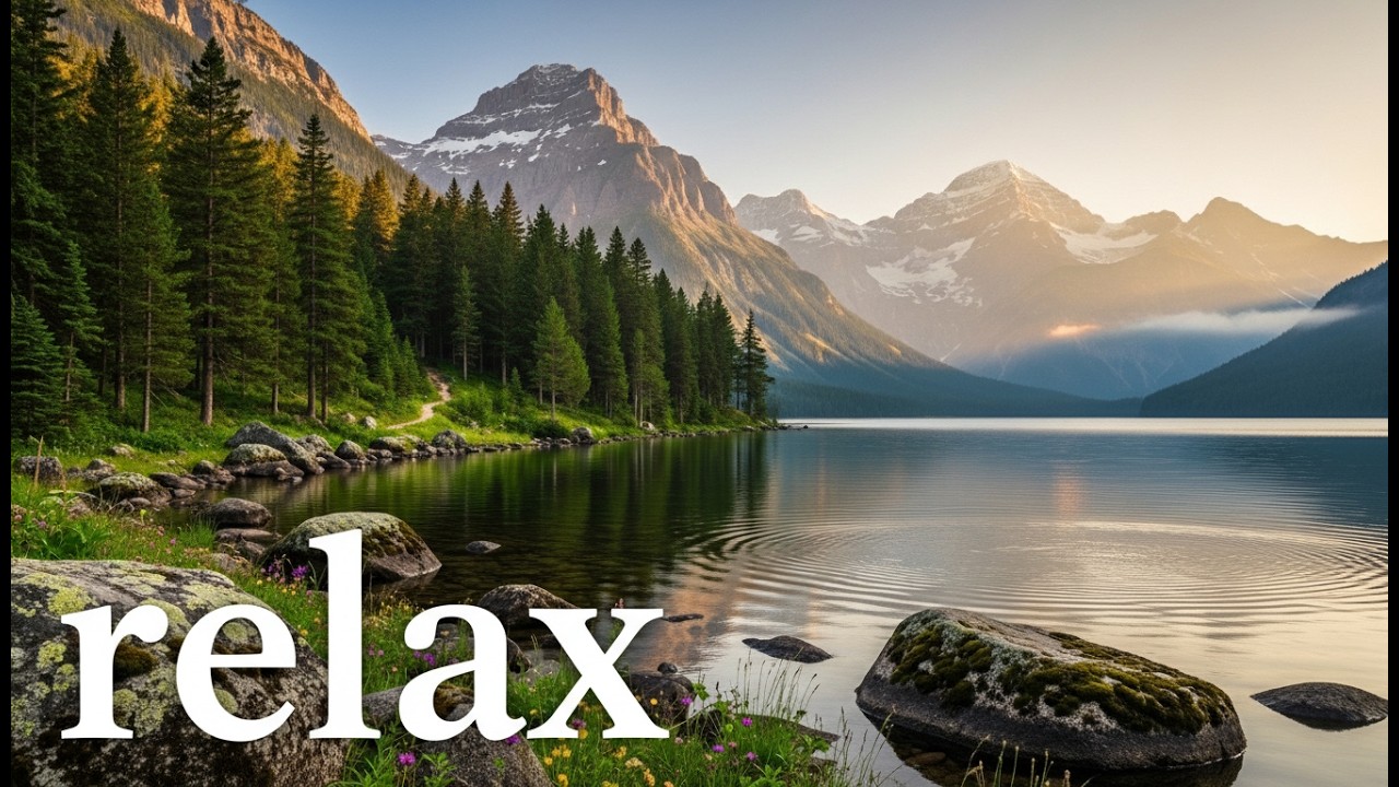 Stress Relief Music | CalmMind Meditation Soundscape (No Talking)