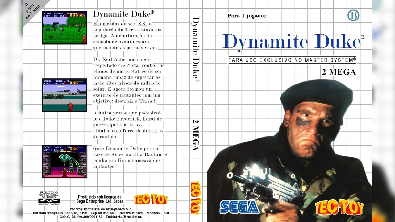 Dynamite Duke (Master System): 07 - Ending