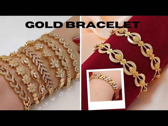 latest gold bracelets designs, latest gold bracelets designs Suppliers and  Manufacturers at Alibaba.com