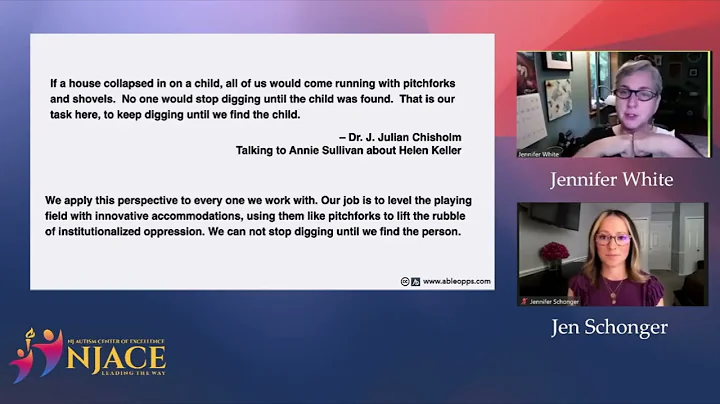 Preview: Supporting Self Advocacy with Jennifer Wh...