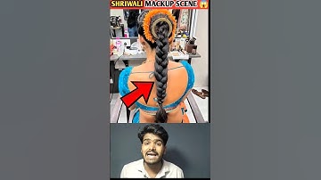 PUSHPA KE Srivalli Mackup 😱#pushpa2 #shorts #alluarjun #bts #rashmikamandanna #pushpa #ytshorts