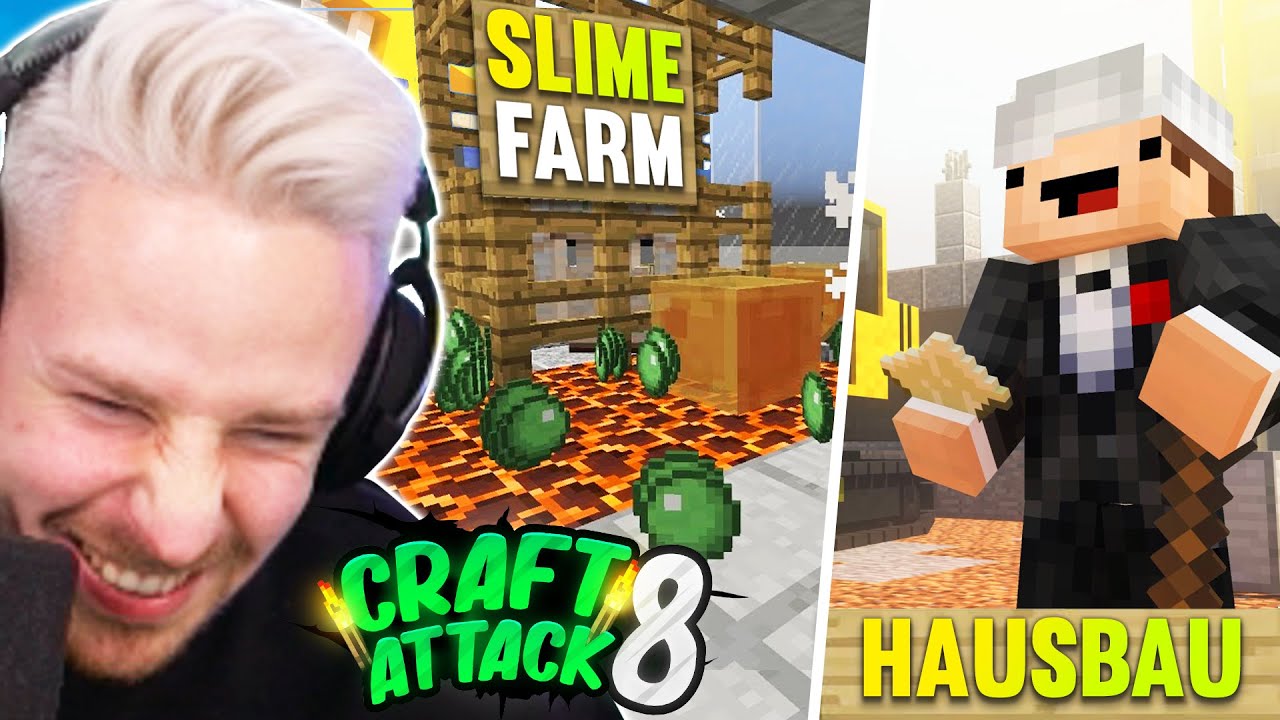 WIR bauen eine OP SLIMEFARM (2 Mio Slimes p. Sekunde ok Spaß) CraftAttack Season 8
