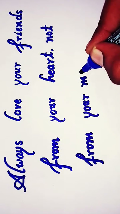 FRIENDSHIP SPECIAL I CALLIGRAPHIC ART I Drawings I FRIENDSHIP IS LIFE I art is 💕 💕 💕 I Manvisa Arts